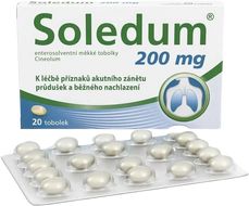 Soledum 200 mg 20 měkkých tobolek