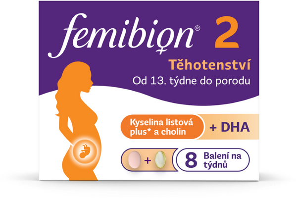 Femibion 2 Těhotenství 56 tablet + 56 tobolek