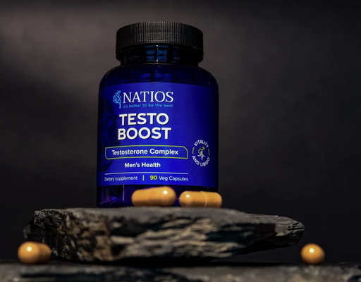 Natios TestoBoost Testosterone Complex 90 kapslí
