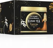 Kusmi Tea Sypaný černý vánoční čaj Tsarevna Bio, kovová dóza, 120 g