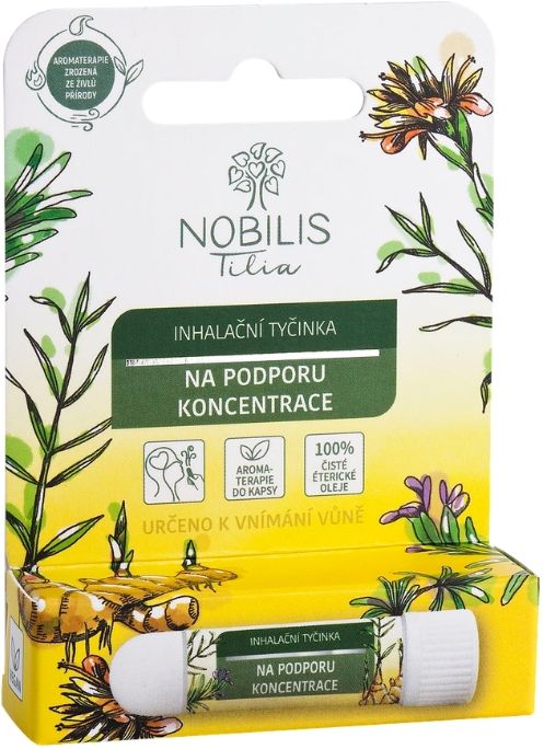 Nobilis Tilia Inhalační tyčinka na podporu koncentrace