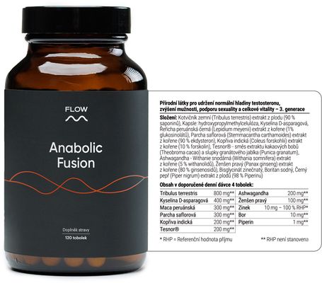 Flow Anabolic Fusion 3.0, 120 tobolek