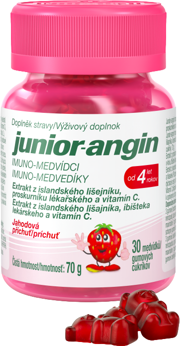 Junior-angin Imuno-medvídci 30 ks