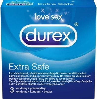 Durex Extra Safe 3 ks