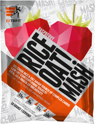 Extrifit Rice Oat Mash malina 50 g