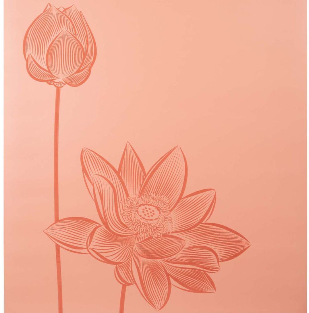 Sharp Shape Podložka na jógu PU Flower peach