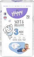Bella Baby HAPPY Soft&Delicate Midi 70 ks