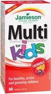 Jamieson Multi Kids multivitamín cucací tablety 60 ks