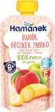 Hamánek kapsička Banán, broskev, jablko 100 g