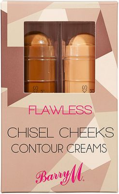 BarryM Chisel Cheeks Contour Cream Sticks, krémový bronzer a rozjasňovač v tyčince 2 x 1 g