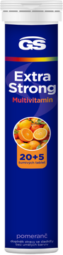 GS Extra Strong Multivitamin pomeranč 25 šumivých tablet