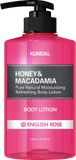Kundal Honey&Macadamia Body Lotion - vyživující tělové mléko s vůní růže 500 ml