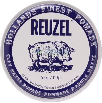 Reuzel Clay Matte Pomade - 4oz/ 113 g