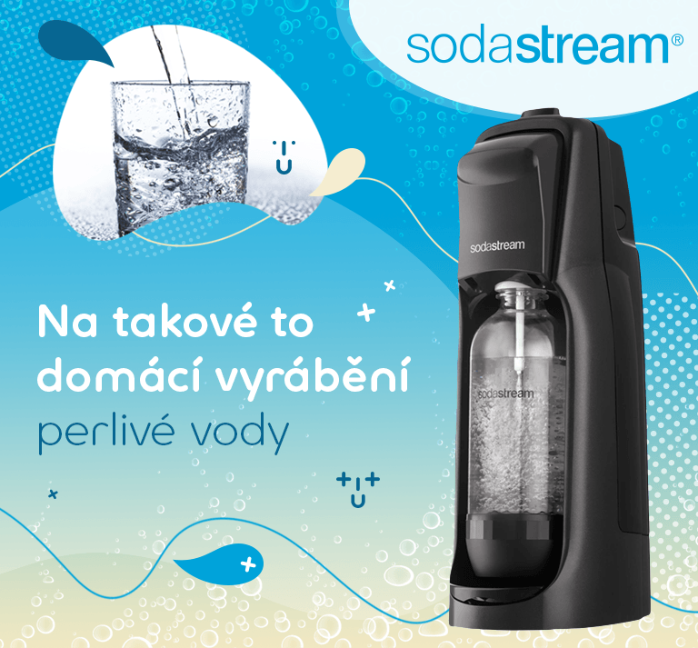 Sodastream Jet TEMNÝ KÁMEN výrobník perlivé vody 1 ks
