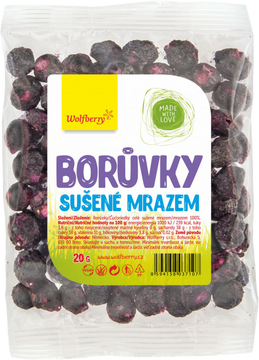Wolfberry Borůvky lyofilizované 20 g