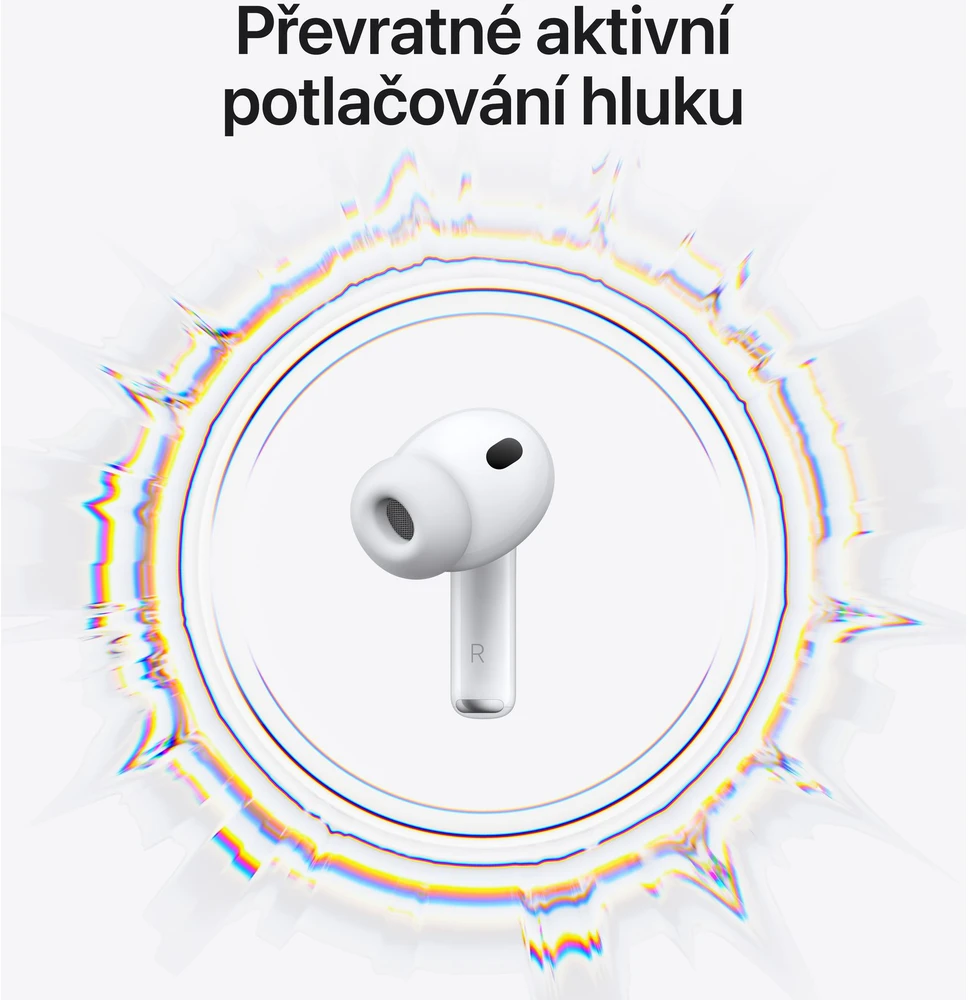 Apple AirPods Pro 3 se snímáním tepové frekvence