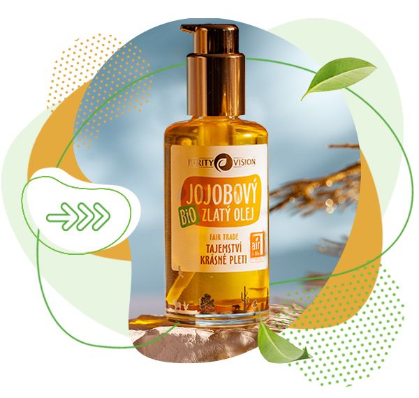 Purity Vision, jojobový olej, suchá pleť