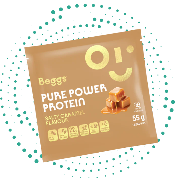 Beggs Pure Power Protein Salty Caramel 