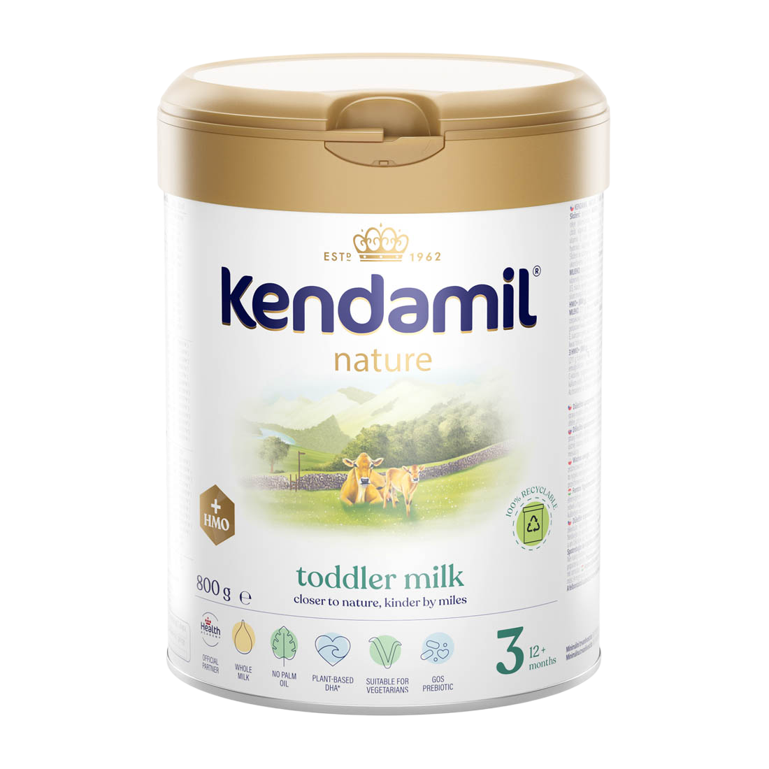 Kendamil BIO Nature dojčenské mlieko 1 HMO DHA+