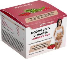 MOVit Energy Močové cesty D-Manóza + Brusinky plus 30 sáčků