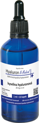 N-Medical Hyaluron 100% kyselina hyaluronová 100 ml