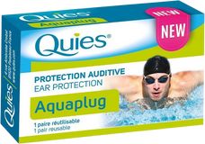 Quies Aquaplug chrániče sluchu 2 ks