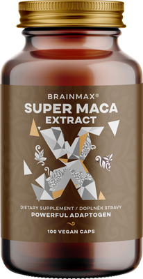 BrainMax Super Maca extrakt 100 kapslí