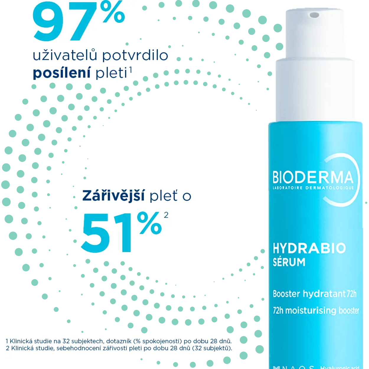 Bioderma Hydrabio Light hydratační krém s lehkou texturou 40 ml