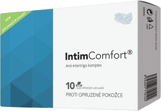 Intim Comfort anti-intertrigo balsám 10 ubrousků 10 ks