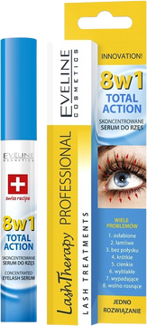Eveline Total Action – sérum na řasy 8v1 10 ml