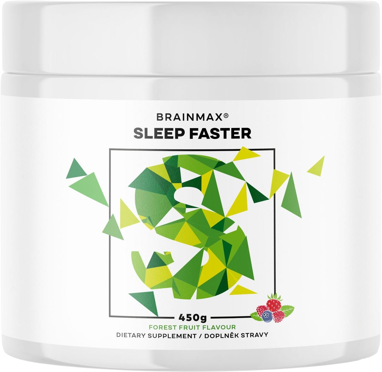 BrainMax Sleep Faster, GABA UPGRADE 450 g