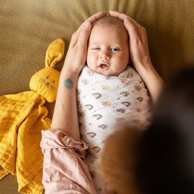 Petite&Mars Sada plen bambusová mušelínová 3 ks