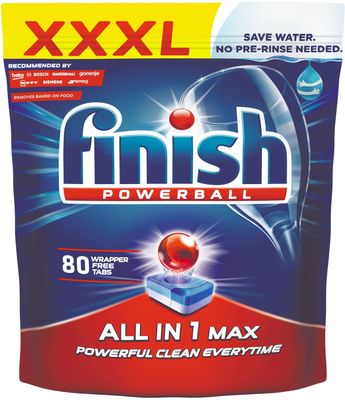 Finish All-in-1 Max Tablety do myčky 80 ks