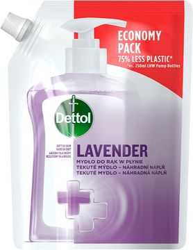 Dettol Tekuté mýdlo Náhradní náplň Uklidňující levandule 500 ml