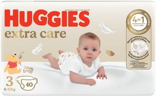 Huggies Extra Care 3, 40 ks