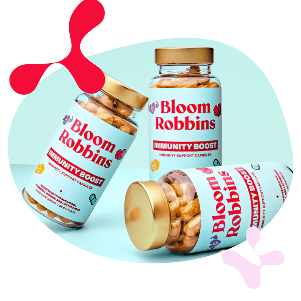 Bloom Robbins Vitamíny na podporu imunity s resveratrolom