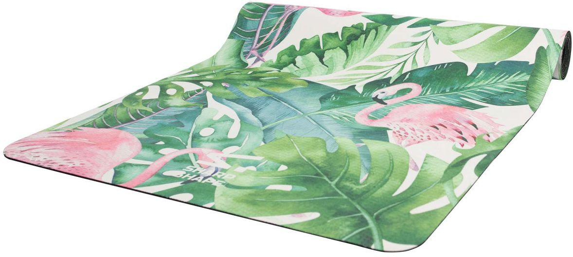 Sharp Shape Podložka na jógu ECO mat Flamingo
