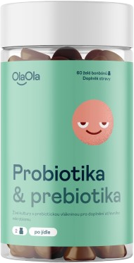 OlaOla Želé Probiotika s prebiotiky 60 ks