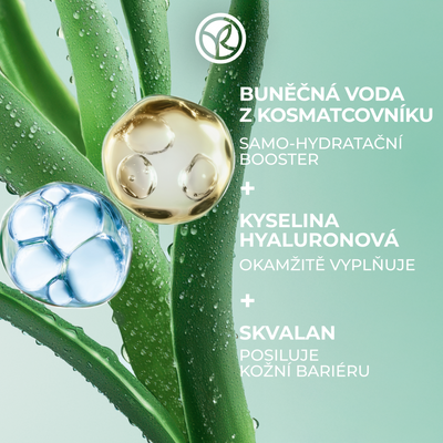 Yves Rocher Hydra Water-Plump, Vyhlazující hydratační maska na den a noc 75 ml
