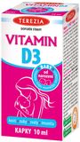 Terezia Vitamin D3 BABY od narození 400 IU kapky 10 ml