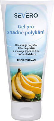 Severo gel pro snadné polykání, banán 150 ml