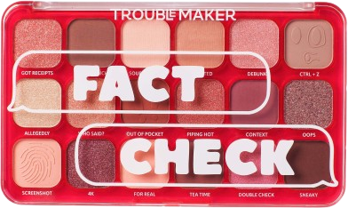 Trouble Maker Big Trouble Shadow Palette Fact Check 27 g