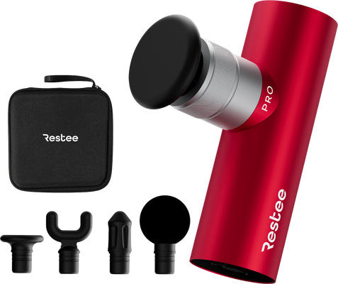 Restee PRO - Masážní pistole Red Sapphire