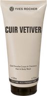 Yves Rocher Cuir Vétiver Sprchový gel na tělo a vlasy 200 ml