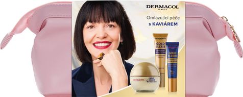 Dermacol dárkový balíček Gold elixír