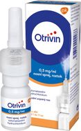 Otrivin 0,5mg/ml nosní sprej pro děti při léčbě ucpaného nosu 10 ml