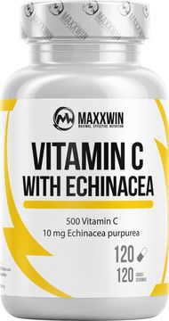 Maxxwin Vitamin C 500 + Echinacea 120 kapslí