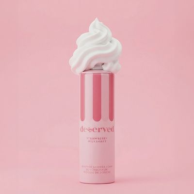 Deserved Whipped Foam Strawberry Milkshake 250 ml