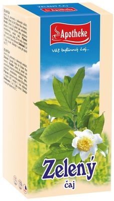 Apotheke Zelený čaj sáčky 20 x 1.5 g