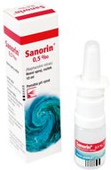 Sanorin 0.5 PM nosní sprej, roztok 10 ml